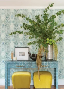 A-Street Prints Terrace Pavord Wallpaper - Green