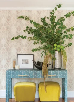 A-Street Prints Terrace Pavord Wallpaper - Pink