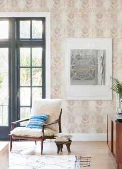 A-Street Prints Terrace Pavord Wallpaper - Pink