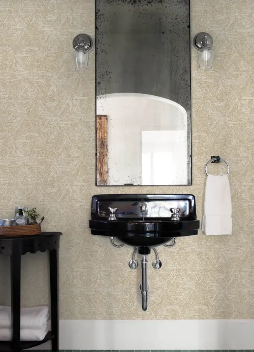 A-Street Prints Terrace Retreat Wallpaper - Light Brown