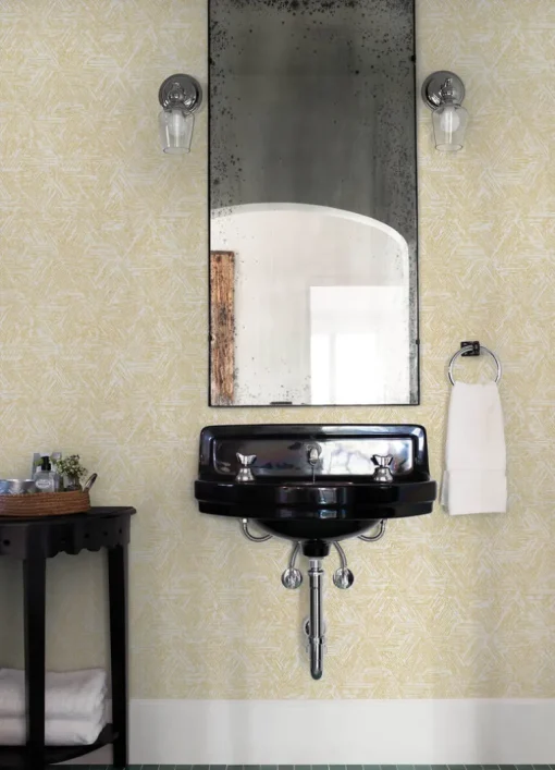 A-Street Prints Terrace Retreat Wallpaper - Yellow