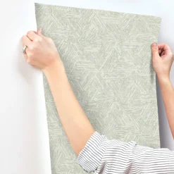 A-Street Prints Terrace Retreat Wallpaper - Sea Green