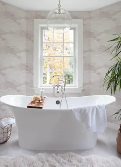 A-Street Prints Terrace Vision Wallpaper - Lavender