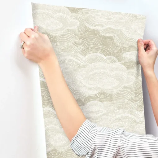 A-Street Prints Terrace Vision Wallpaper - Pearl