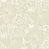 A-Street Prints Whimsy Idalia Flamingo Wallpaper - Beige