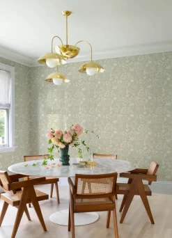 A-Street Prints Whimsy Idalia Flamingo Wallpaper - Beige