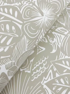 A-Street Prints Whimsy Idalia Flamingo Wallpaper - Beige