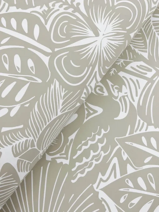A-Street Prints Whimsy Idalia Flamingo Wallpaper - Beige