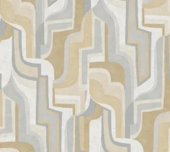 A-Street Prints Whimsy Tulum Surreal Wallpaper - Khaki