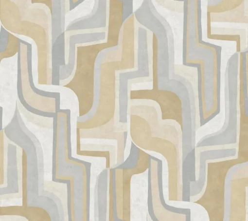 A-Street Prints Whimsy Tulum Surreal Wallpaper - Khaki