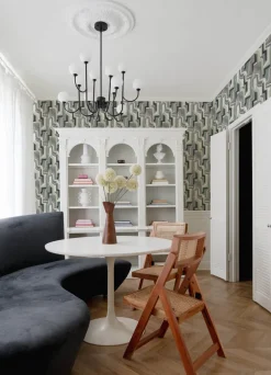 A-Street Prints Whimsy Tulum Surreal Wallpaper - Denim