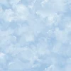 Atrium Clouds Peel & Stick Wallpaper - Blue