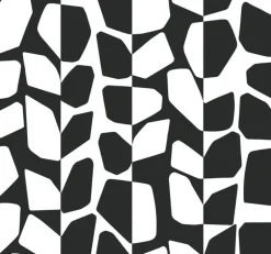 Black & White Resource Library Primitive Vines Wallpaper - Black & White