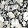 Black & White Resource Library Vincent Poppies Wallpaper - Black & Cream