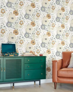 Black & White Resource Library Spontaneity Wallpaper - Metallic