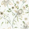 Blooms Second Edition Dream Blossom Wallpaper - White & Green