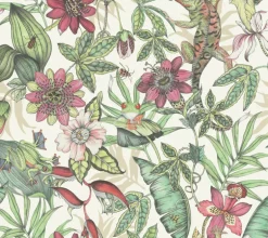 Blooms Second Edition Rainforest Wallpaper - Multi