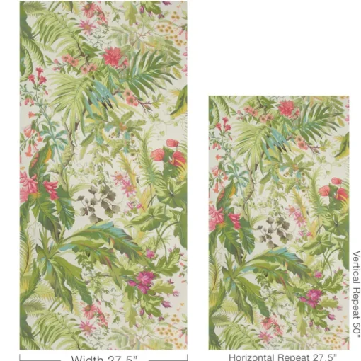 Brunschwig & Fils Majorelle Print Wallpaper - Spring