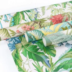 Brunschwig & Fils Majorelle Print Wallpaper - Spring