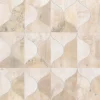 Candice Olson After 8 Burlwood Ogee Wallpaper - White