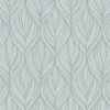 Candice Olson After 8 Palma Wallpaper - Blue & Silver