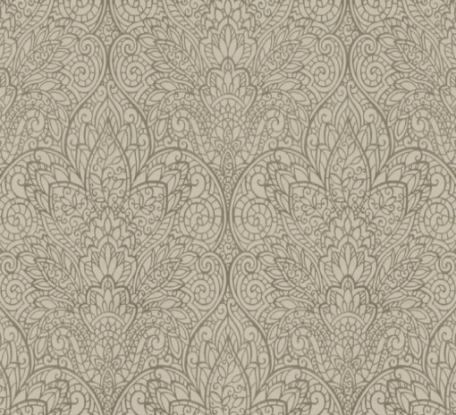Candice Olson After 8 Paradise Wallpaper - Taupe & Copper