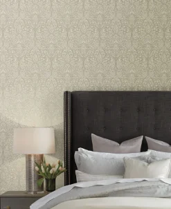 Candice Olson After 8 Paradise Wallpaper - Taupe & Copper