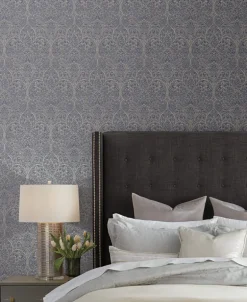 Candice Olson After 8 Paradise Wallpaper - Navy & Gold