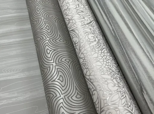 Candice Olson After 8 Paradise Wallpaper - White & Silver