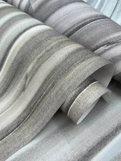 Candice Olson After 8 Sanctuary Wallpaper - Smokey Blue