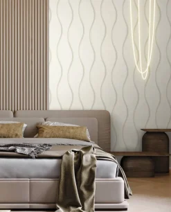 Candice Olson After 8 Unfurl Wallpaper - Off White
