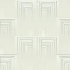 Candice Olson After 8 Vanishing Wallpaper - Dusty Blue & Silver