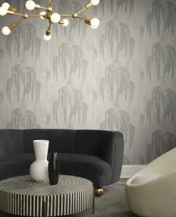 Candice Olson After 8 Willow Glow Wallpaper - Light Taupe