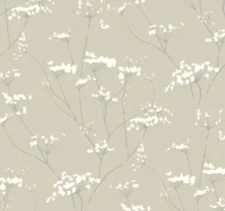 Candice Olson Botanical Dreams Enchanted Wallpaper - Tan