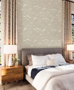 Candice Olson Botanical Dreams Enchanted Wallpaper - Tan