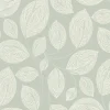 Candice Olson Casual Elegance Contoured Leaves Wallpaper - Green