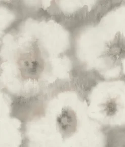 Candice Olson Casual Elegance Blended Floral Wallpaper - Clay