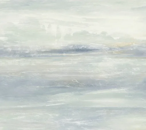 Candice Olson Casual Elegance Soothing Mists Scenic Wallpaper - Blue Oasis