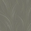 Candice Olson Casual Elegance Graceful Wisp Wallpaper - Charcoal