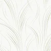 Candice Olson Casual Elegance Graceful Wisp Wallpaper - White