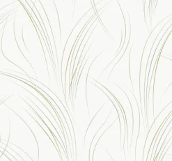 Candice Olson Casual Elegance Graceful Wisp Wallpaper - White