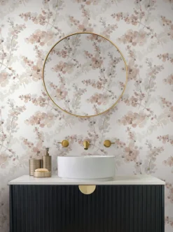 Candice Olson Casual Elegance Blossom Fling Wallpaper - Clay
