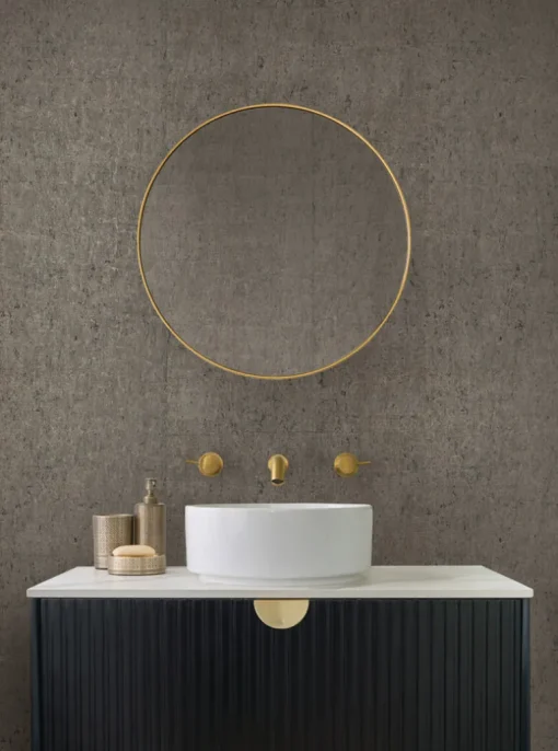 Candice Olson Casual Elegance Cork Wallpaper - Taupe & Gold