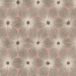 Candice Olson Modern Artisan Everlasting Wallpaper - Coral & Gold