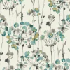 Candice Olson Modern Artisan Flourish Wallpaper - Turquoise
