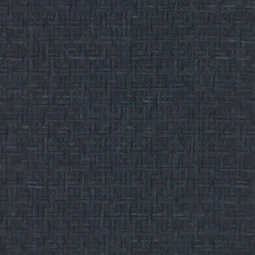Candice Olson Modern Artisan Tatami Weave Wallpaper - Navy Blue