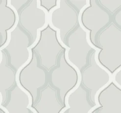 Candice Olson Modern Artisan Double Damask Wallpaper - Silver