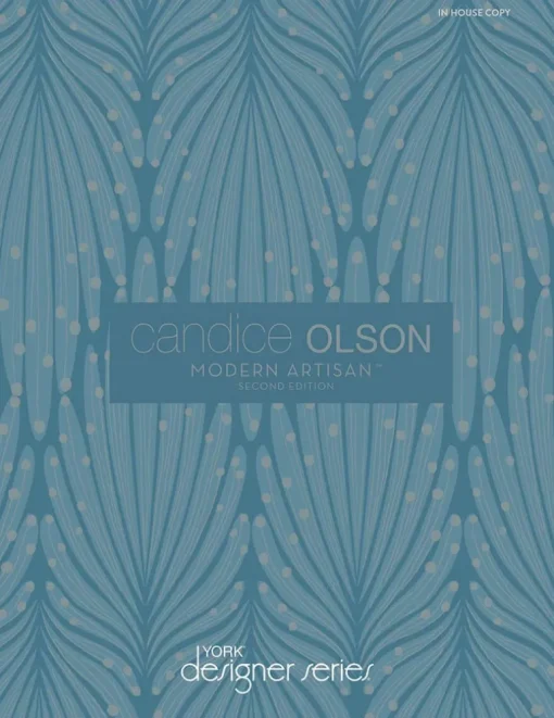 Candice Olson Modern Artisan Double Damask Wallpaper - White & Black