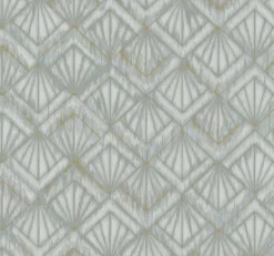 Candice Olson Modern Nature Modern Shell Wallpaper - Blue Gray
