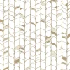Candice Olson Modern Nature Perfect Petals Wallpaper - White & Gold